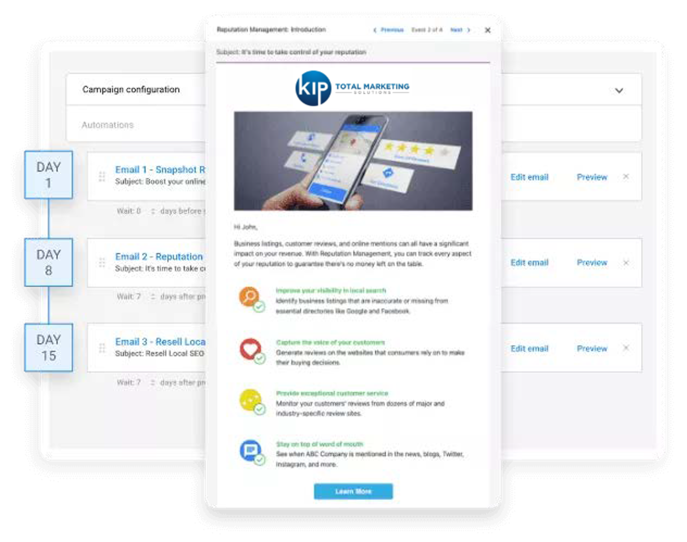 KIP Automated Campaigns